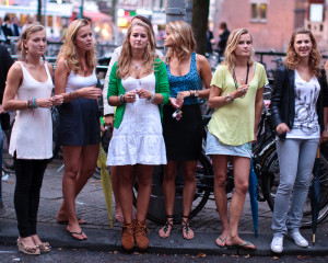 Amsterdam Girls, Street Photography, Amsterdam